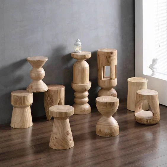 Wood Stool
