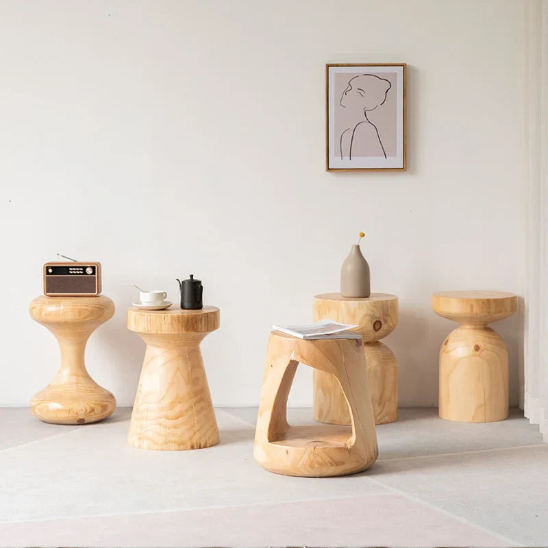 Wood Stool