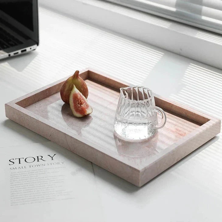Rose Marble Tray