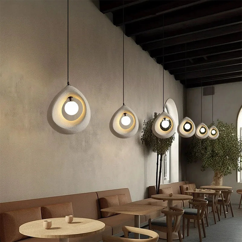 Wabi Sabi Tear Pendant Light