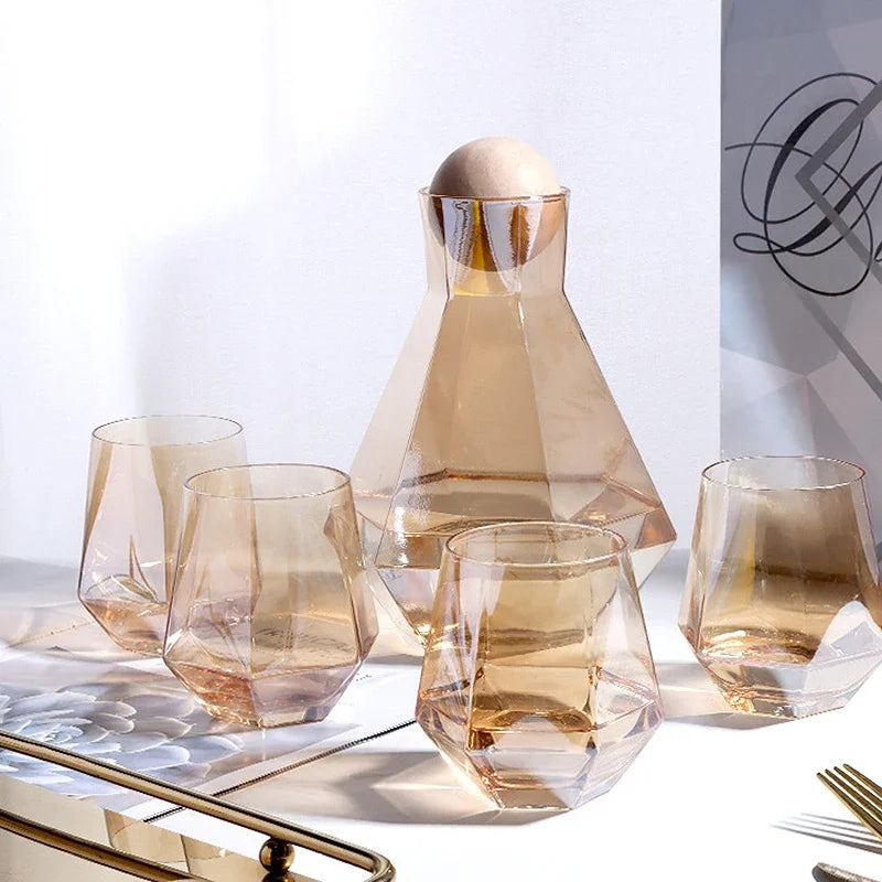 Diamond Drinkware 5-Piece Set