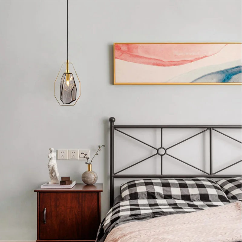 Stone Pendant Light