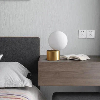 Tilted Globe Light