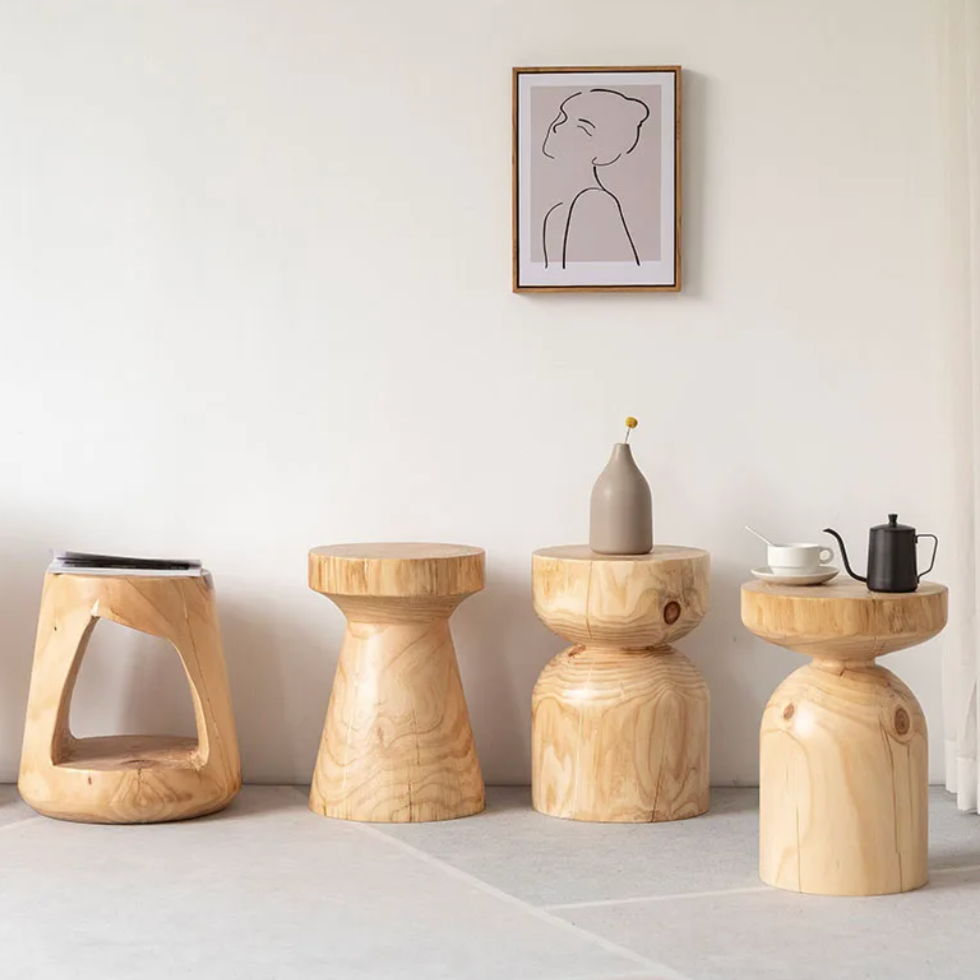 Wood Stool