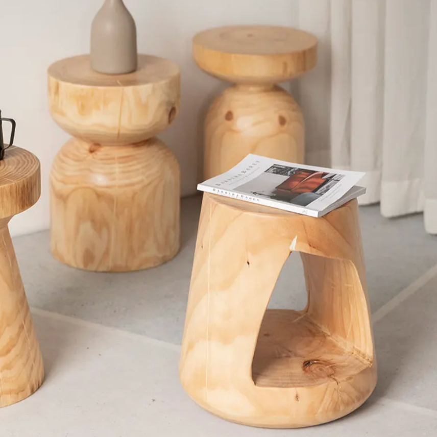 Wood Stool