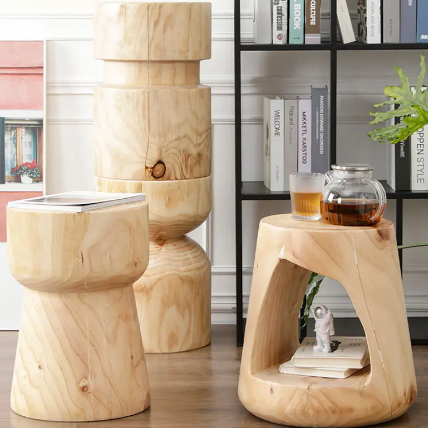 Wood Stool