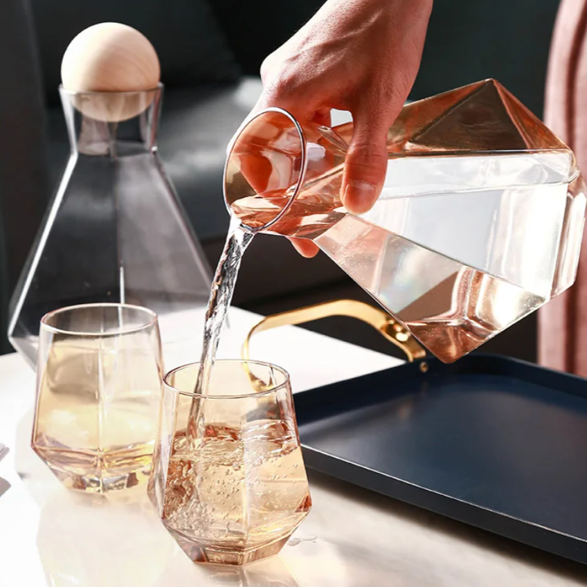 Diamond Drinkware 5-Piece Set