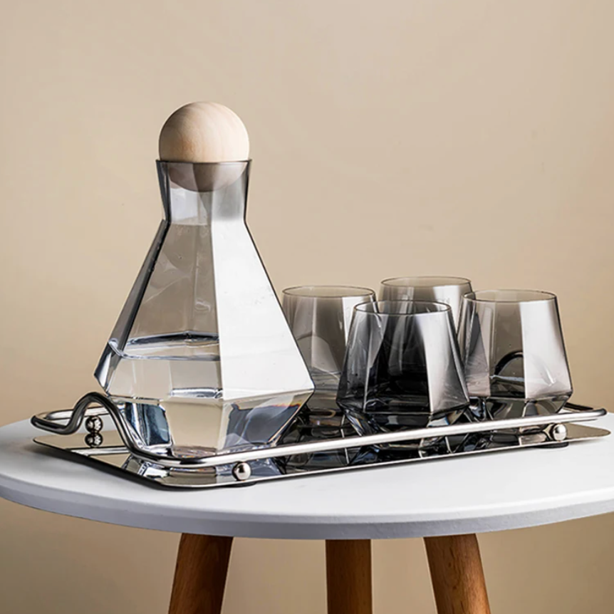 Diamond Drinkware 5-Piece Set