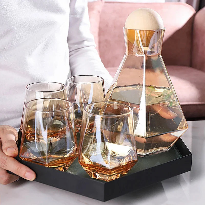Diamond Drinkware 5-Piece Set