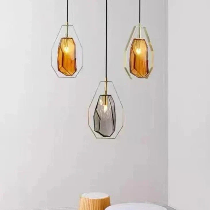 Stone Pendant Light