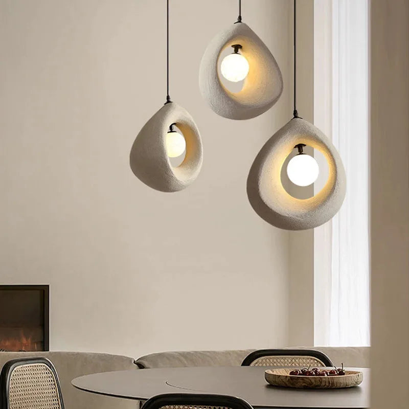 Wabi Sabi Tear Pendant Light