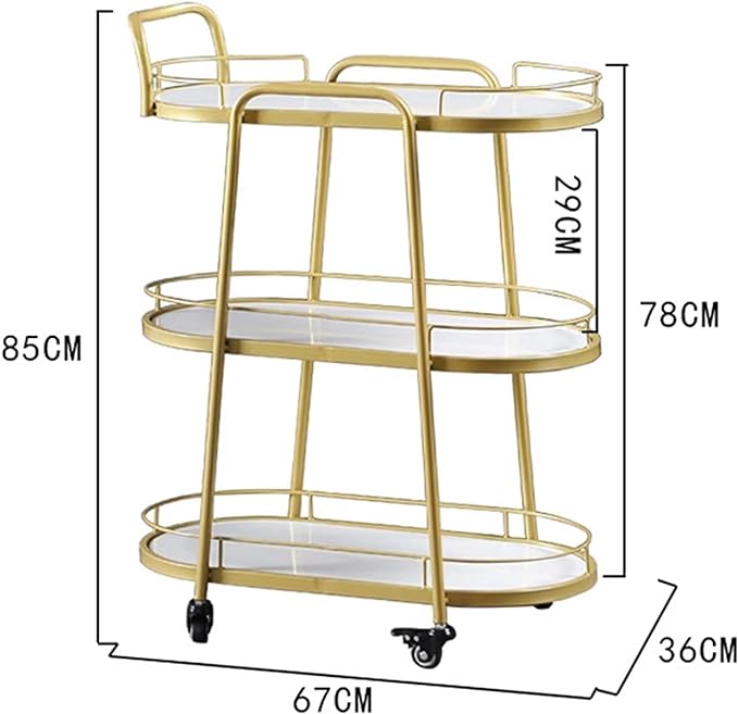 Marble Bar Cart