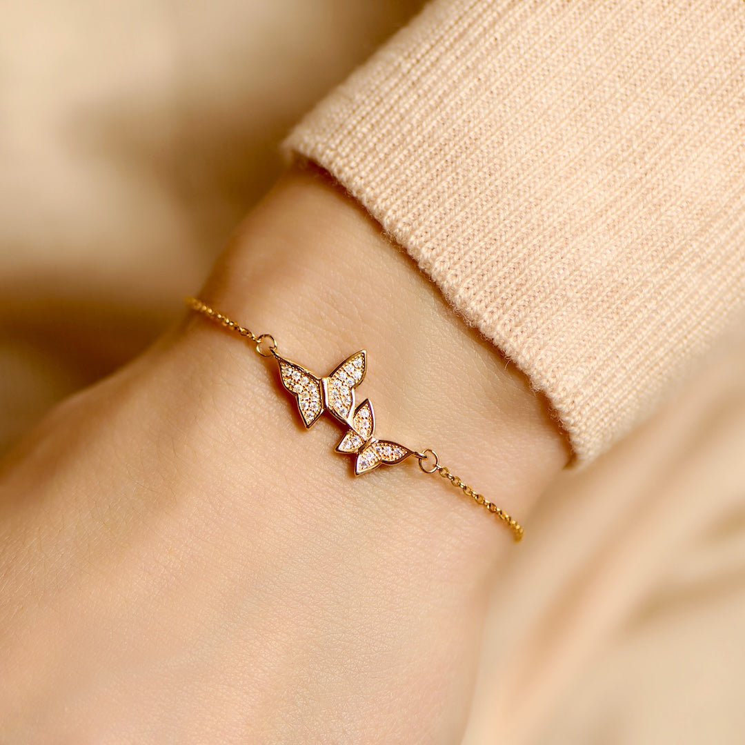 Braver Than You Know - Butterfly Bracelet