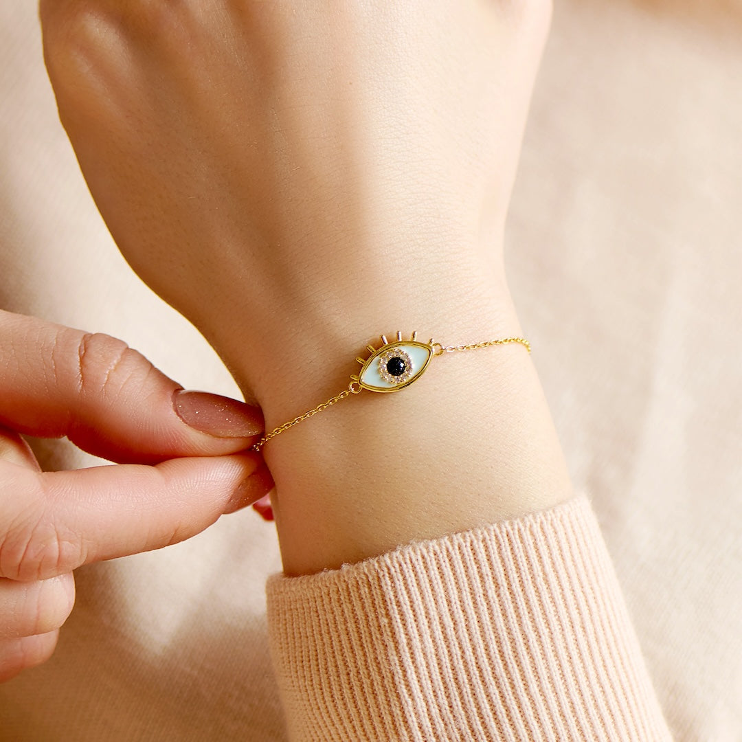 Evil Eye Bracelet Of Protection & Happiness