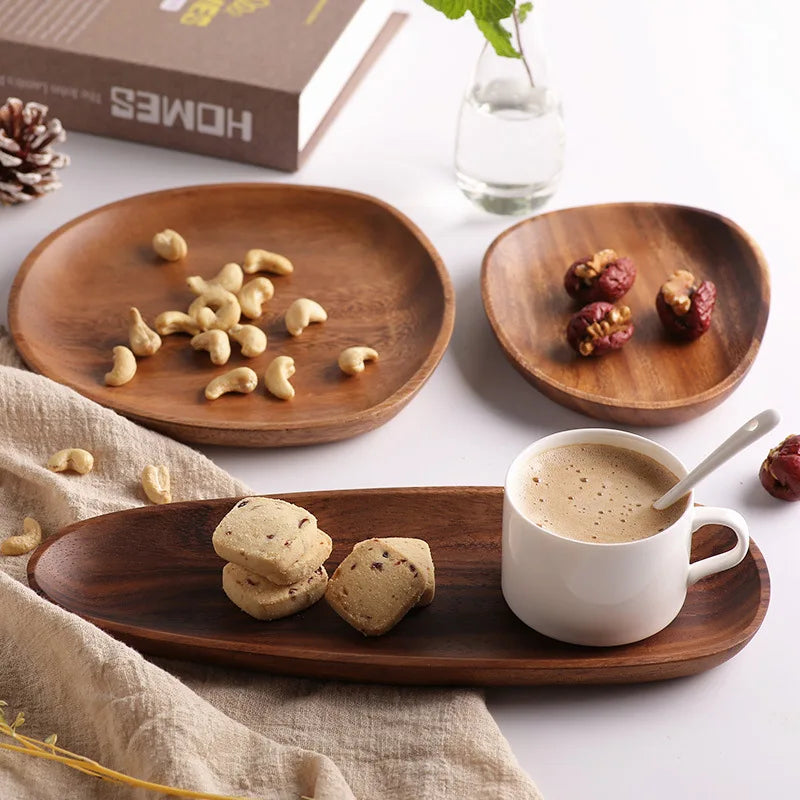 Acacia Snack Tray 5-Piece Set