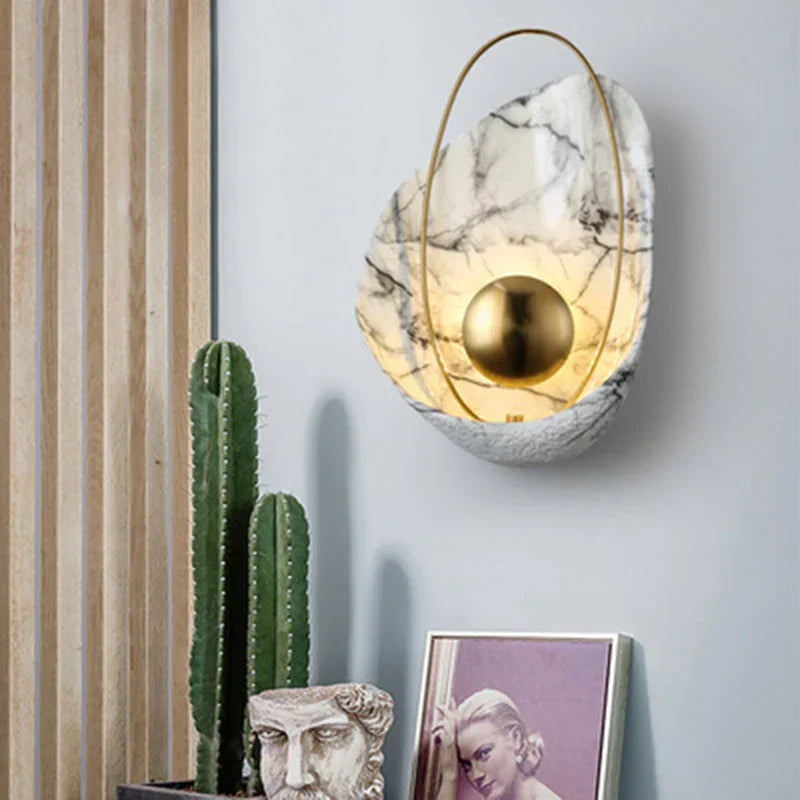 Marble Wall Light Sconce