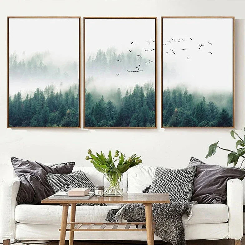 Mountain Mist 3-Piece Canvas Set