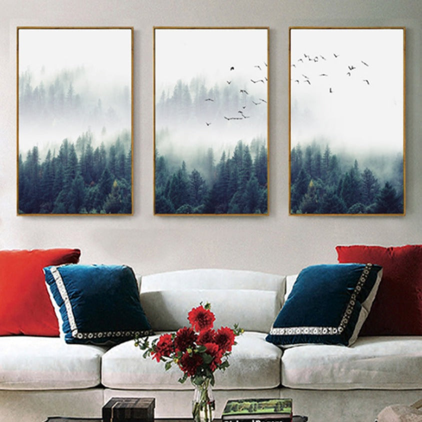 Mountain Mist 3-Piece Canvas Set