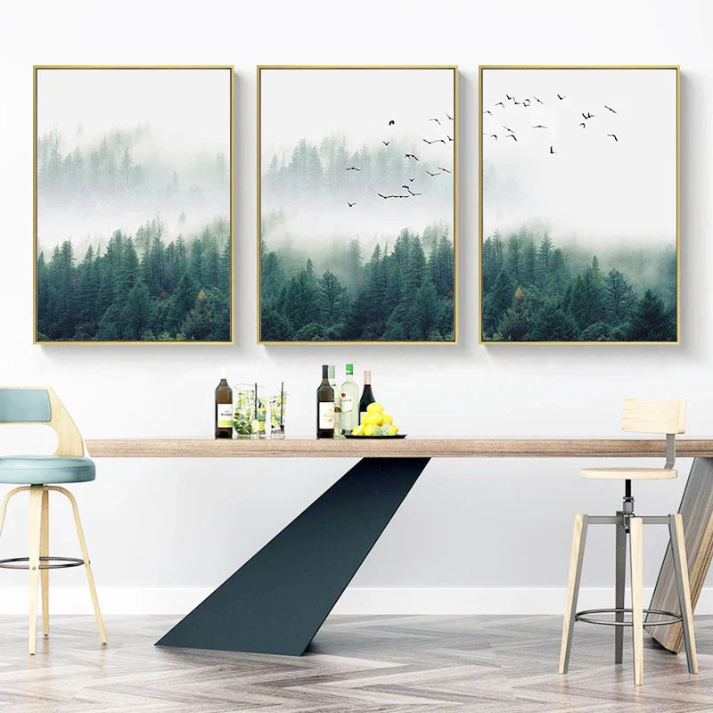 Mountain Mist 3-Piece Canvas Set