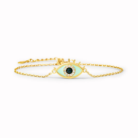 Evil Eye Bracelet Of Protection & Happiness