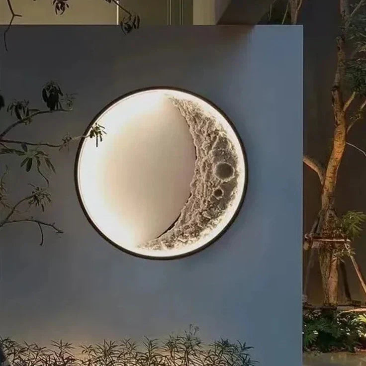 Crescent Moon Wall Light