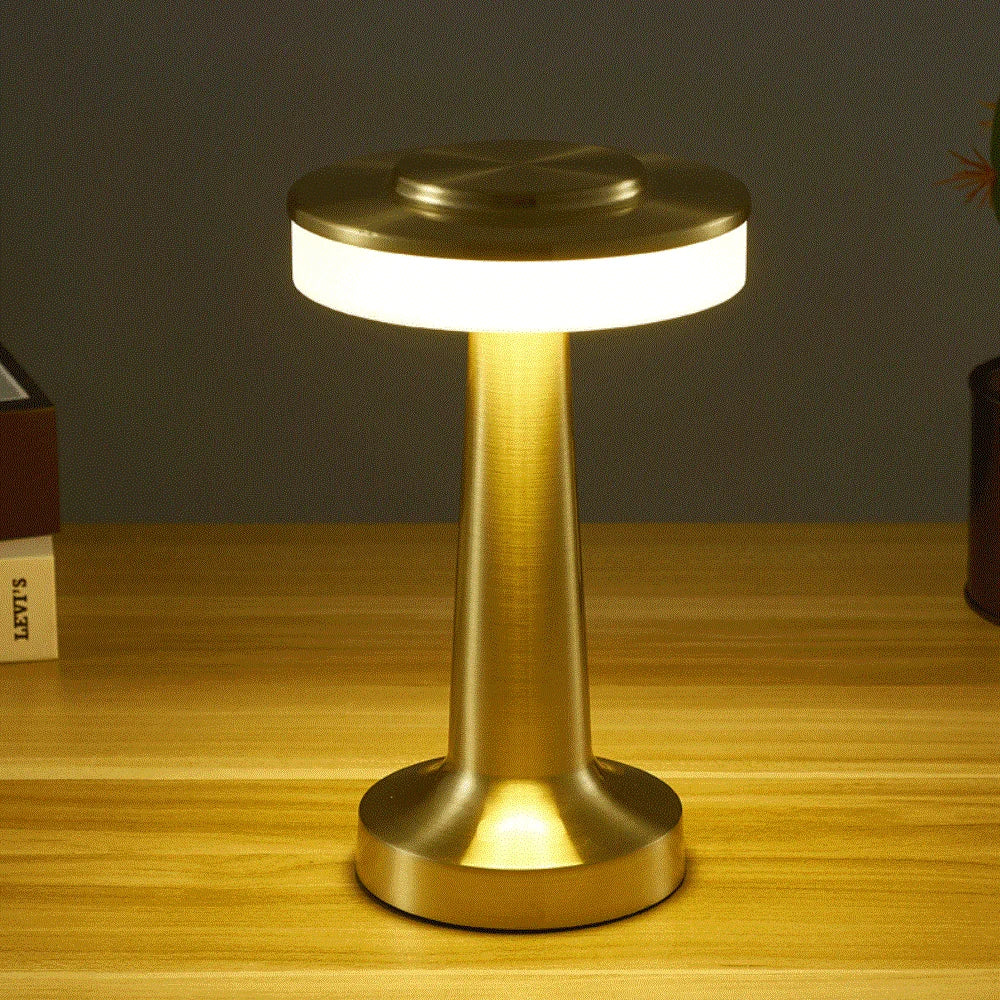 Chrome Table Lamp