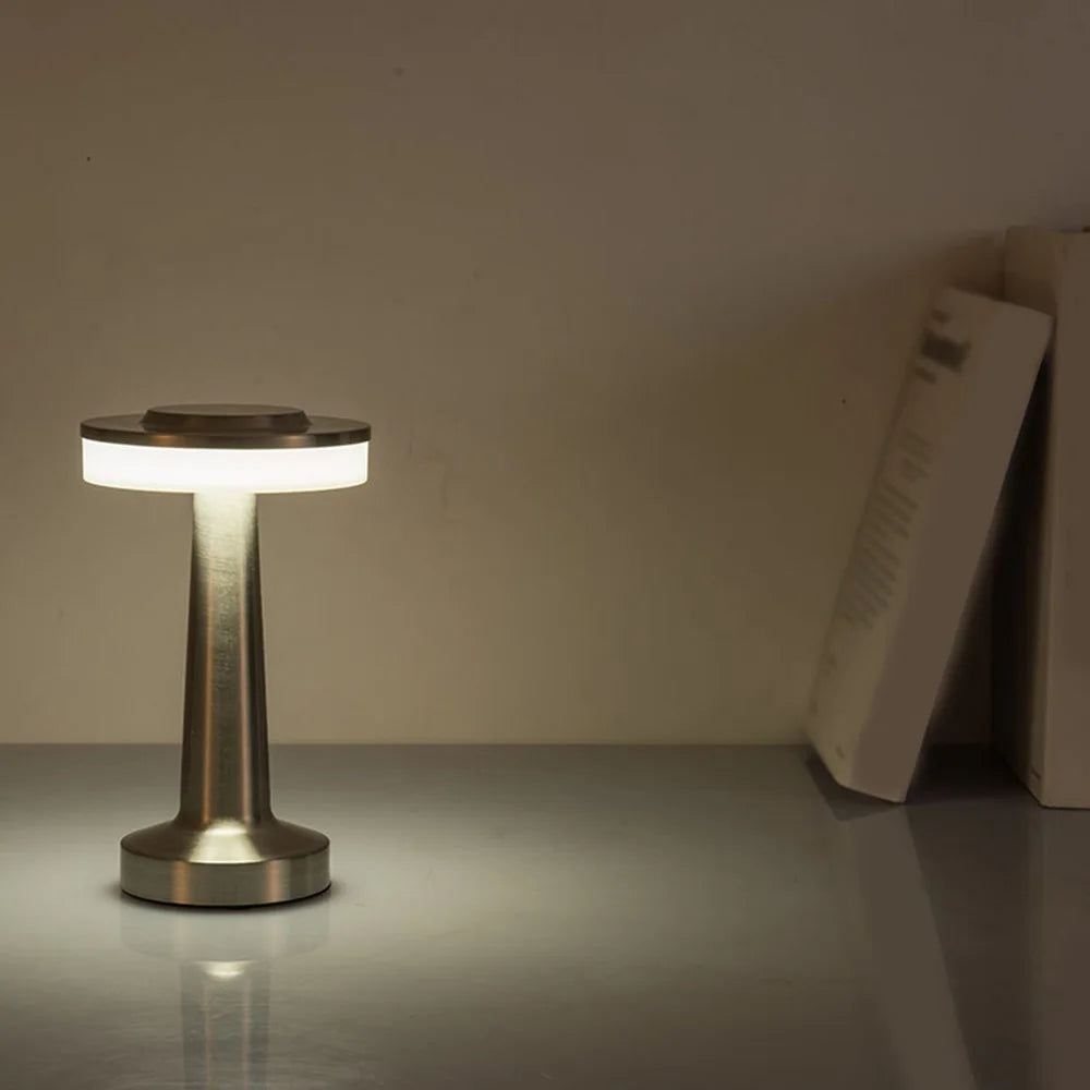 Chrome Table Lamp