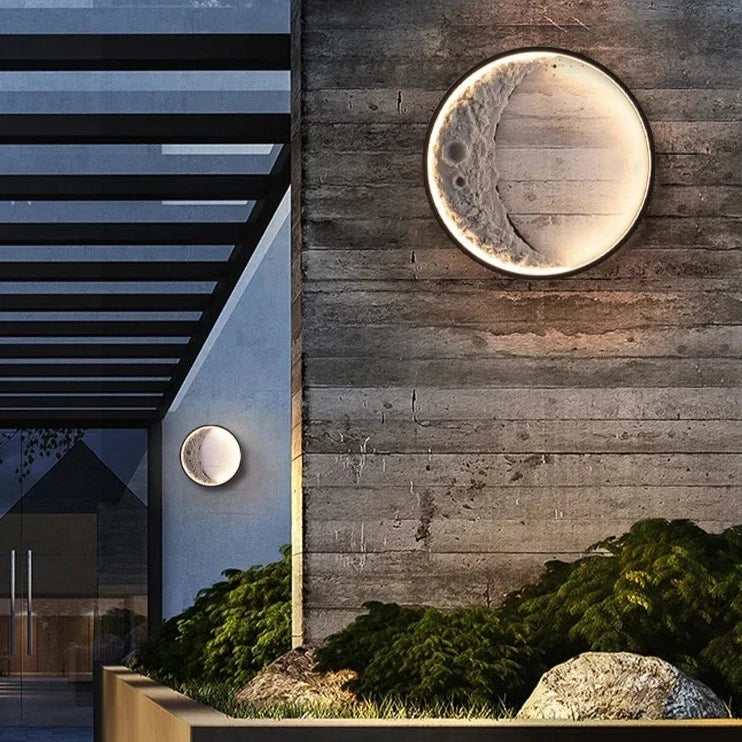 Crescent Moon Wall Light