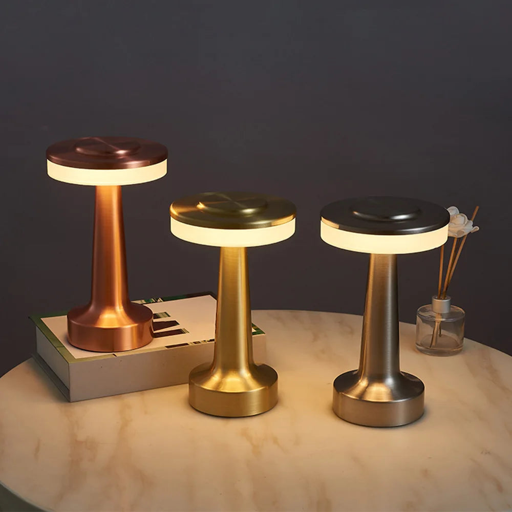 Chrome Table Lamp