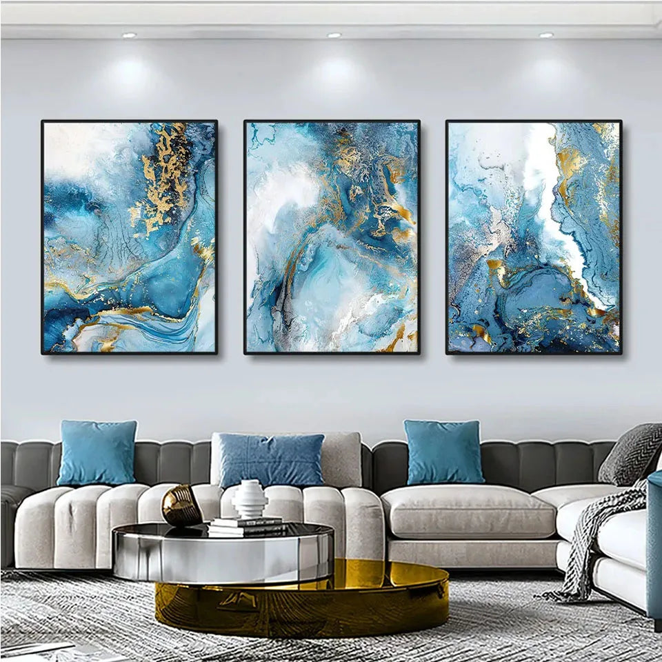 Blue Marble Canvas