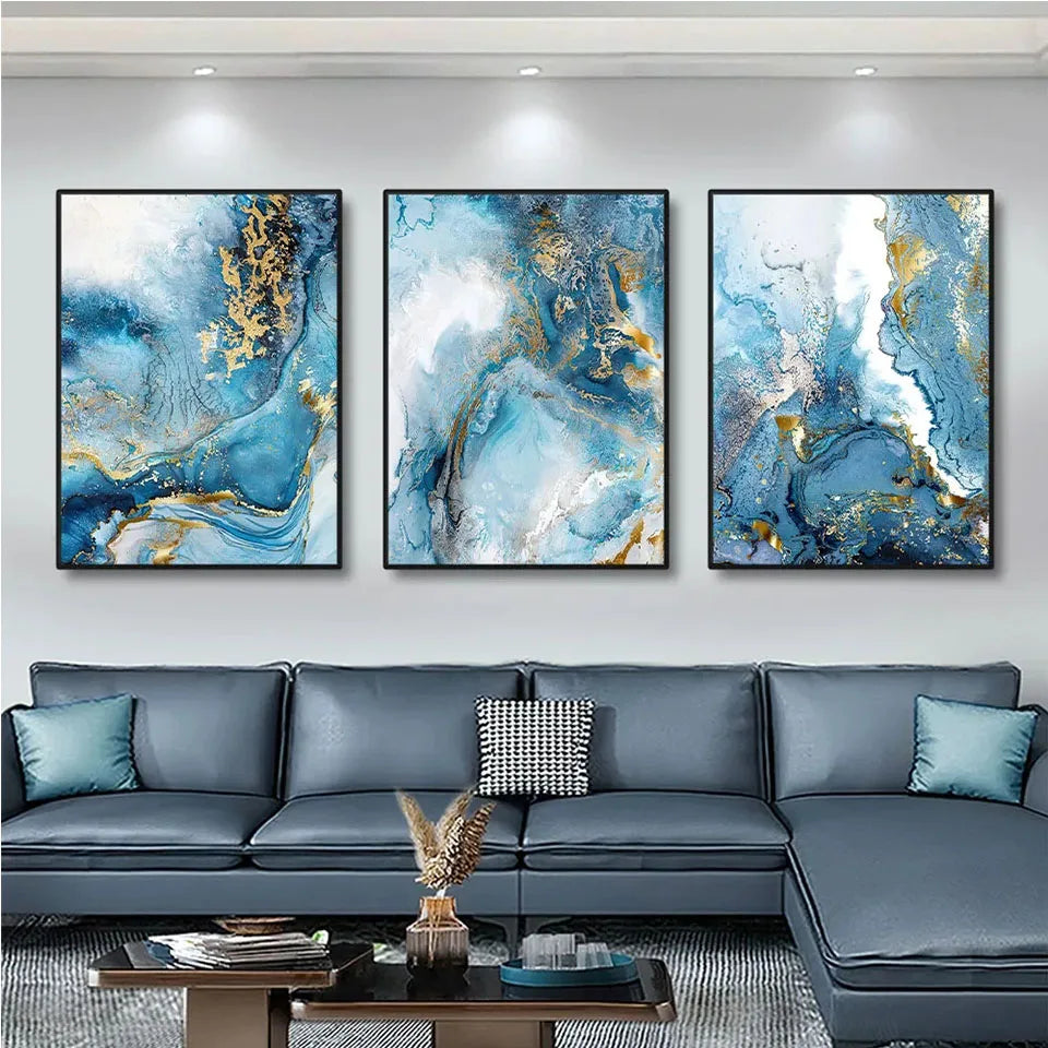 Blue Marble Canvas