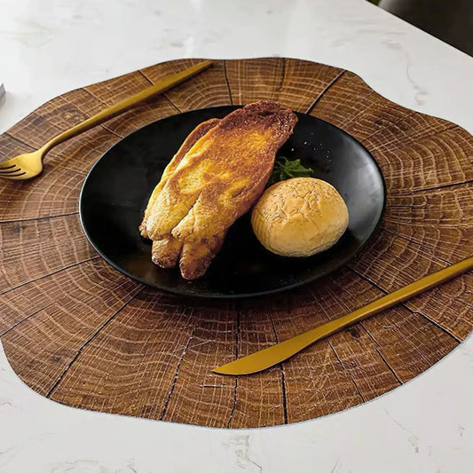 Tree Ring 4-Piece Dining Placemat