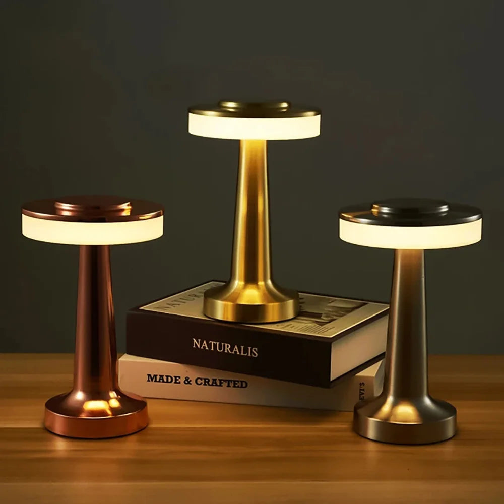 Chrome Table Lamp