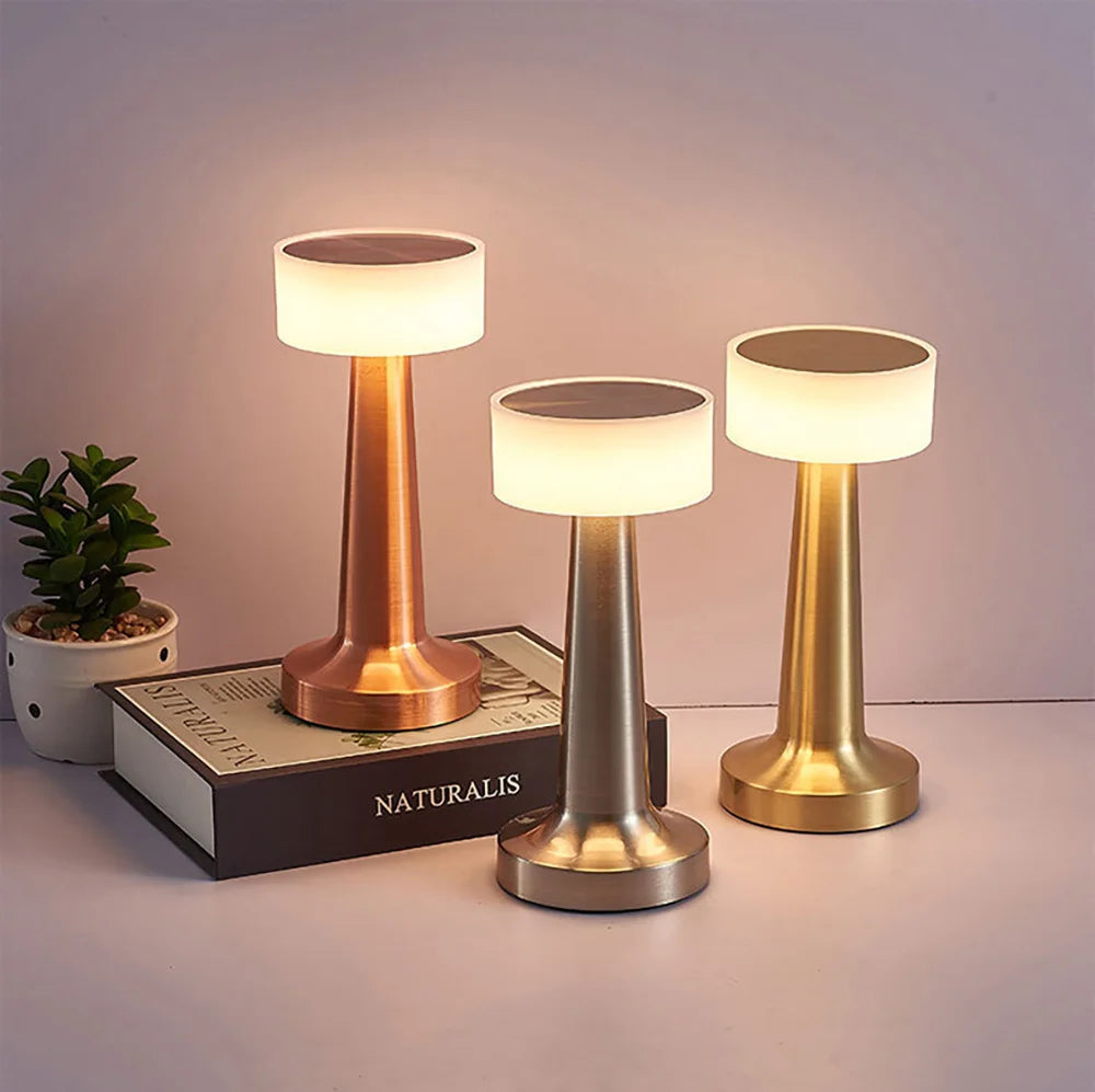 Chrome Table Lamp