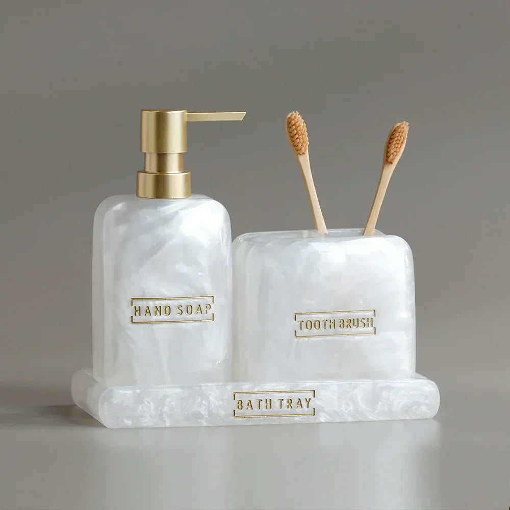 Pearl 3-Piece Bathroom Set