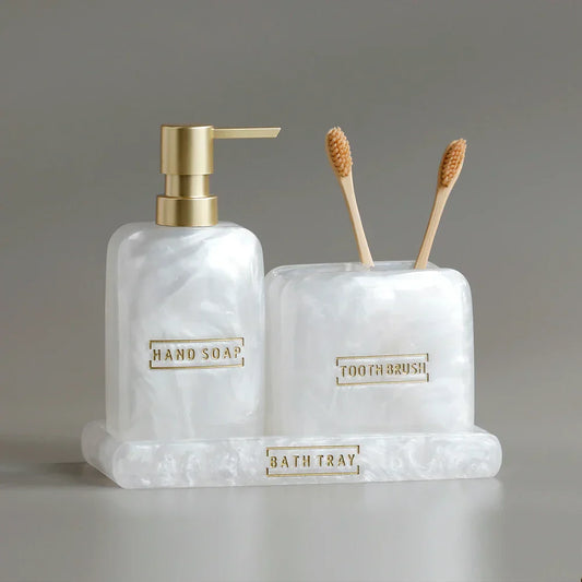 Pearl 3-Piece Bathroom Set