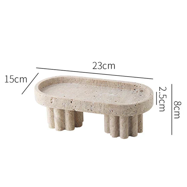 Travertine Decorative Stands