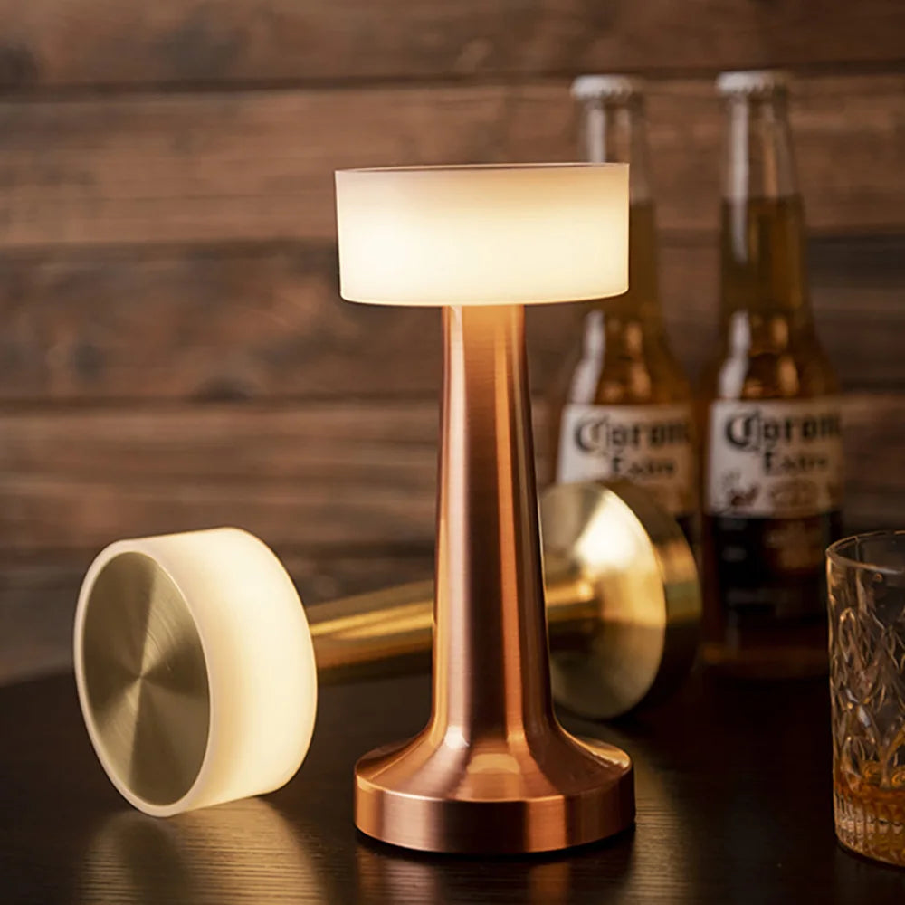 Chrome Table Lamp