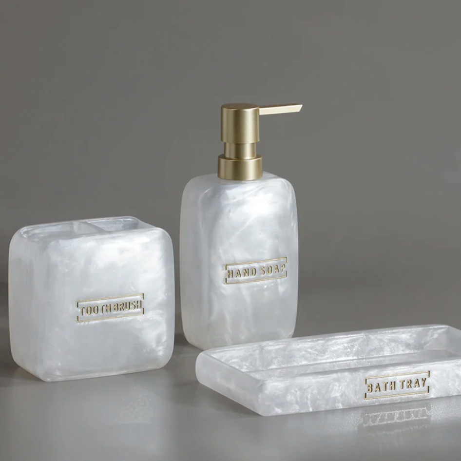 Pearl 3-Piece Bathroom Set