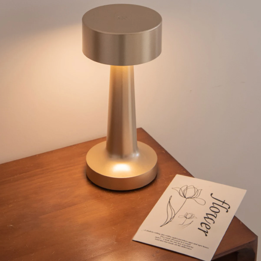 Metallic Table Lamp