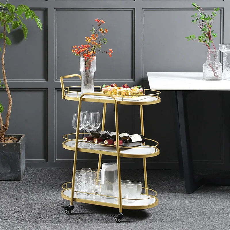 Marble Bar Cart