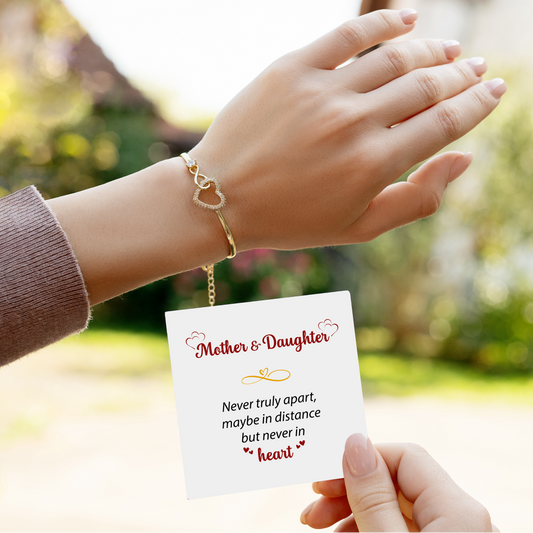 Mother & Daughter - Infinity Heart Bracelet