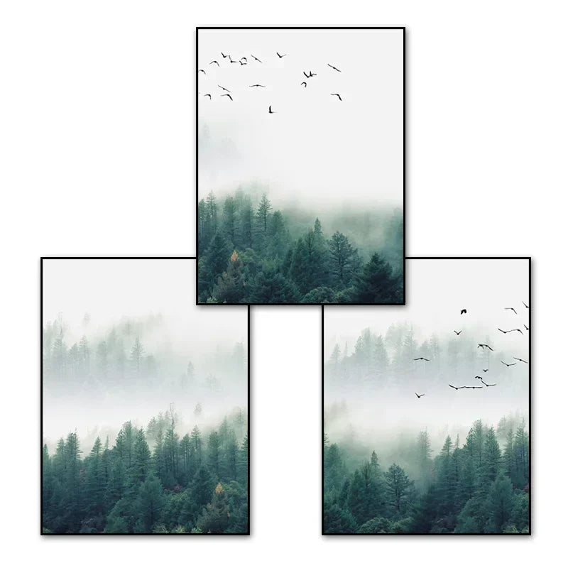 Mountain Mist 3-Piece Canvas Set