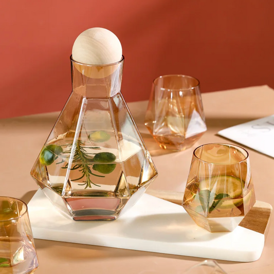 Diamond Drinkware 5-Piece Set